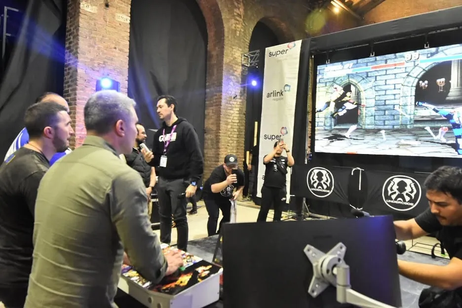 Video-game competitions and demonstrations.