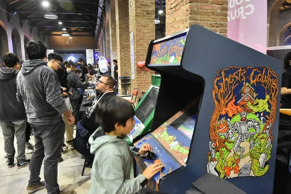 Arcade and retro games for visitors of all ages.