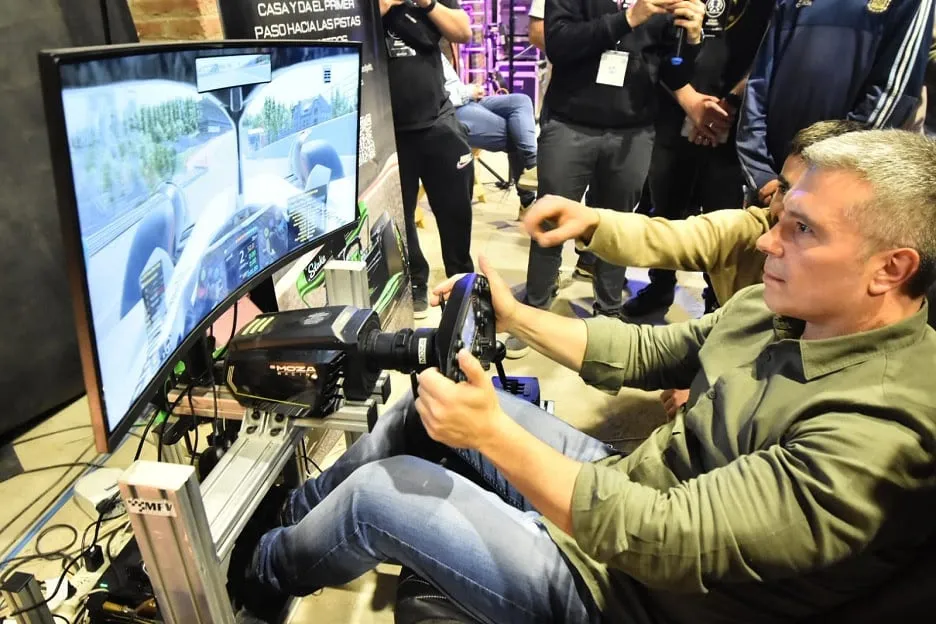 Driving simulators and interactive experiences.