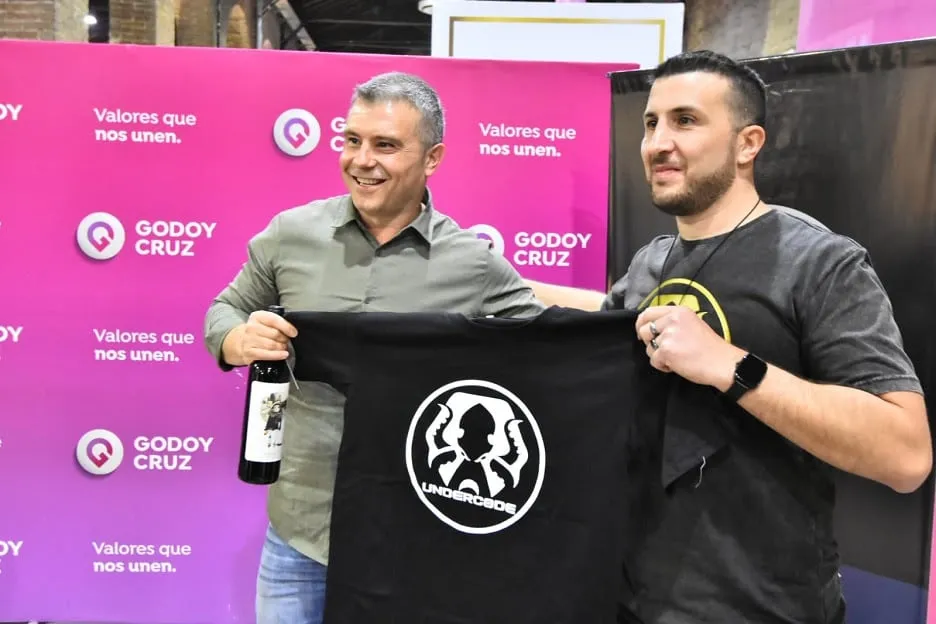Danilo Vezzoni and Diego Costarelli during the event.
