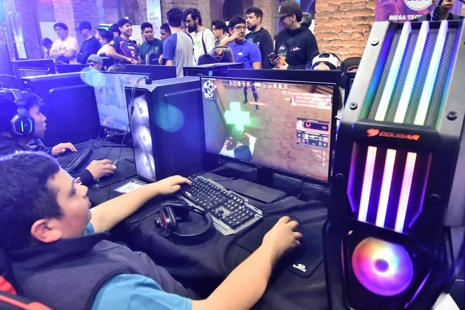 Gaming hardware and network competitions.